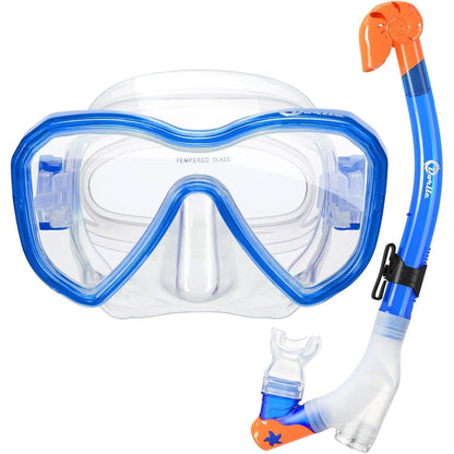 Kinder Schnorchelset Tauchset Anti-Leck Anti-Fog