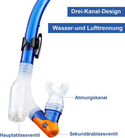 Kinder Schnorchelset Tauchset Anti-Leck Anti-Fog