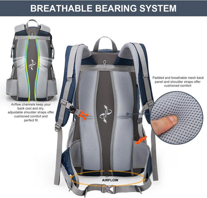 MOUNTAINTOP 40L Wanderrucksack Herren Damen Trekkingrucksack