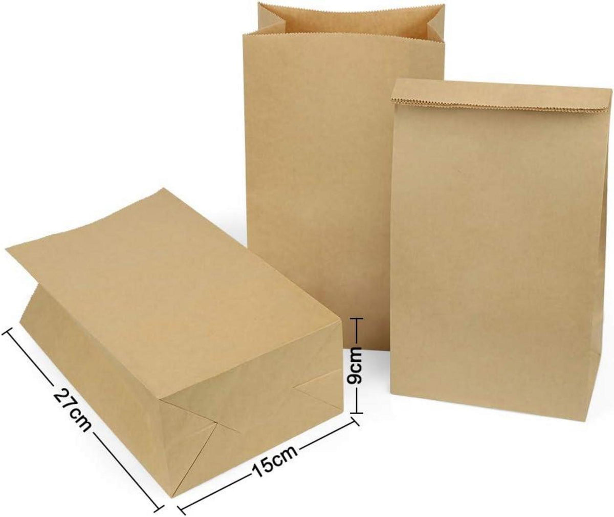 Adventskalender Kraftpapiertüten DIY Set 24 Zahlen Aufkleber
