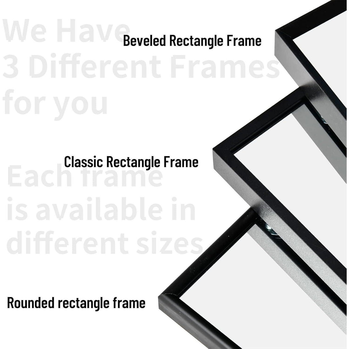 Ganzkörperspiegel 140x40cm – Freistehend, Hängend, Schwarz
