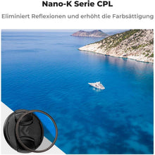 67mm Polfilter CPL Filter Objektivdeckel Halter
