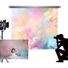 Fotografie Hintergrund 3x2m Wolkenhimmel Mikrofaser