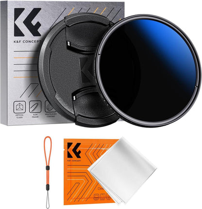 77mm ND Filter Variabler Graufilter ND2-400 mit Objektivdeckel