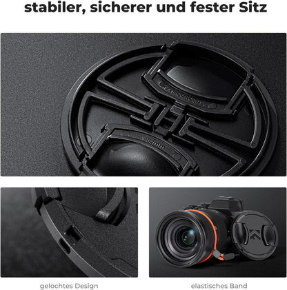 62mm Variable ND Filter ND2-400 für Kamera mit Deckel
