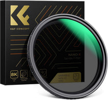 55mm Variabler ND Filter ND2-32 Magnetisch X Serie