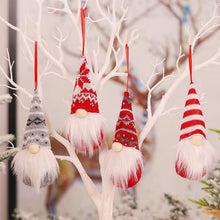 Weihnachtsdeko Wichtel Plüsch Filz Kunstfell 16 cm