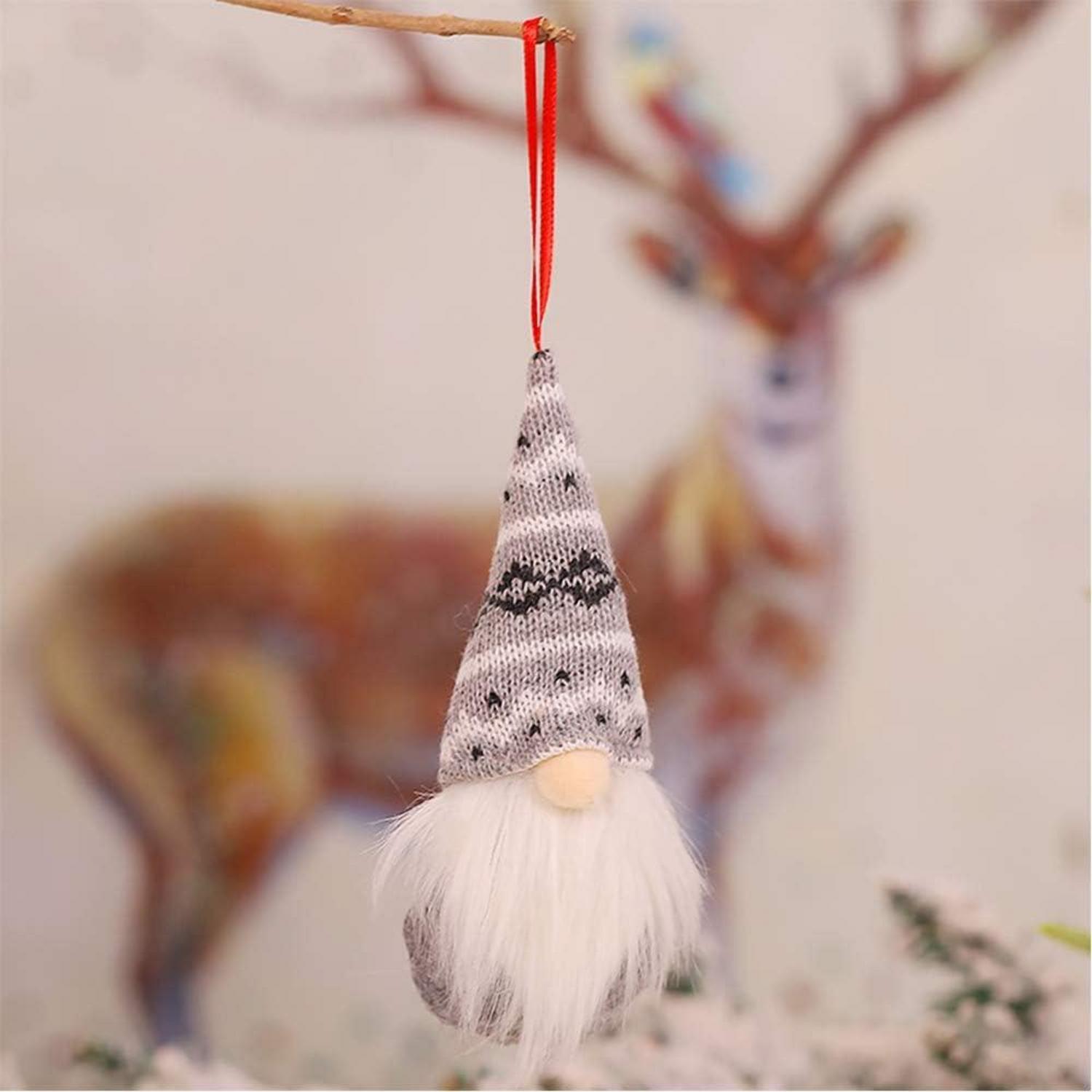 Weihnachtsdeko Weihnachtswichtel Figuren Plüsch Tür Kantenhocker 16cm