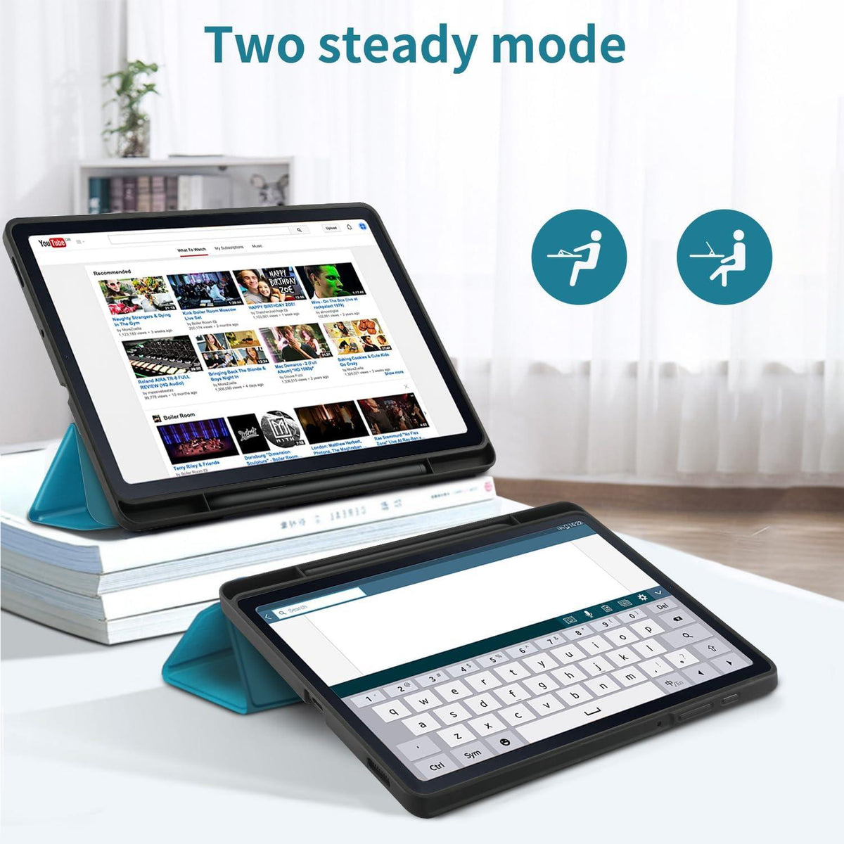 Hülle Samsung Galaxy Tab S6 Lite 10.4 Zoll Schutzfolie S Pen Halter
