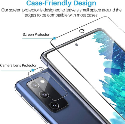 Samsung Galaxy S20 FE Schutzfolie 6er Pack 9H Härte Panzerglas Displayschutz