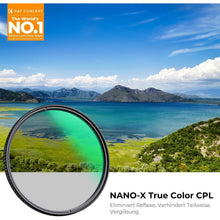 82mm Polfilter True Color CPL Filter mit Muti-Beschichtung