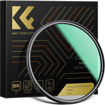 Ultra-niedrige Reflexion Polfilter 77mm CPL Filter Nano-X Serie MRC