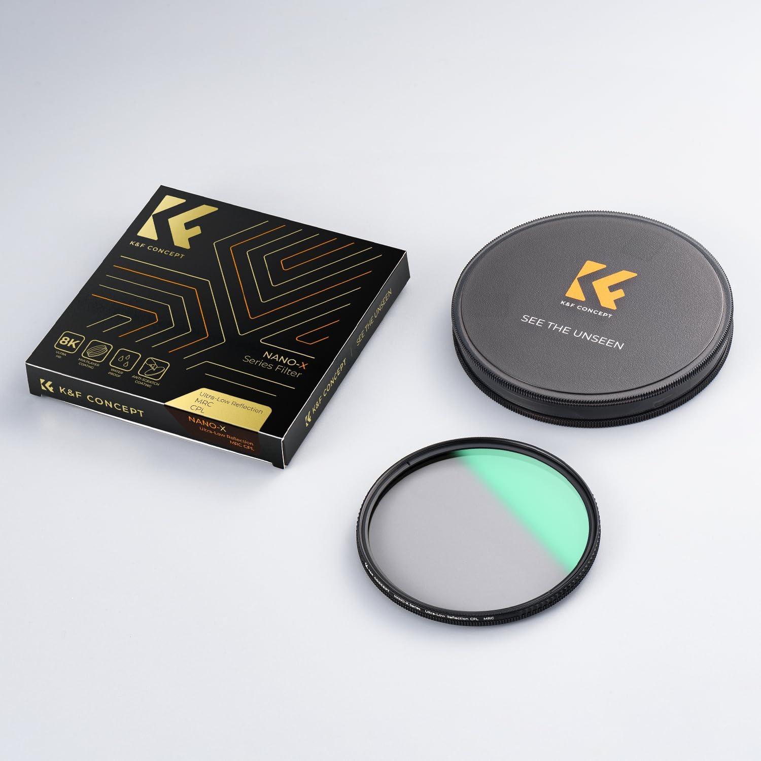 77mm Polfilter CPL Filter Nano-X Serie Ultra-niedrige Reflexion MRC 28x vergütet