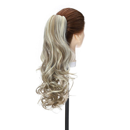 Voluminöser Pferdeschwanz Haarteil – Gewellt & Lockig, 45cm