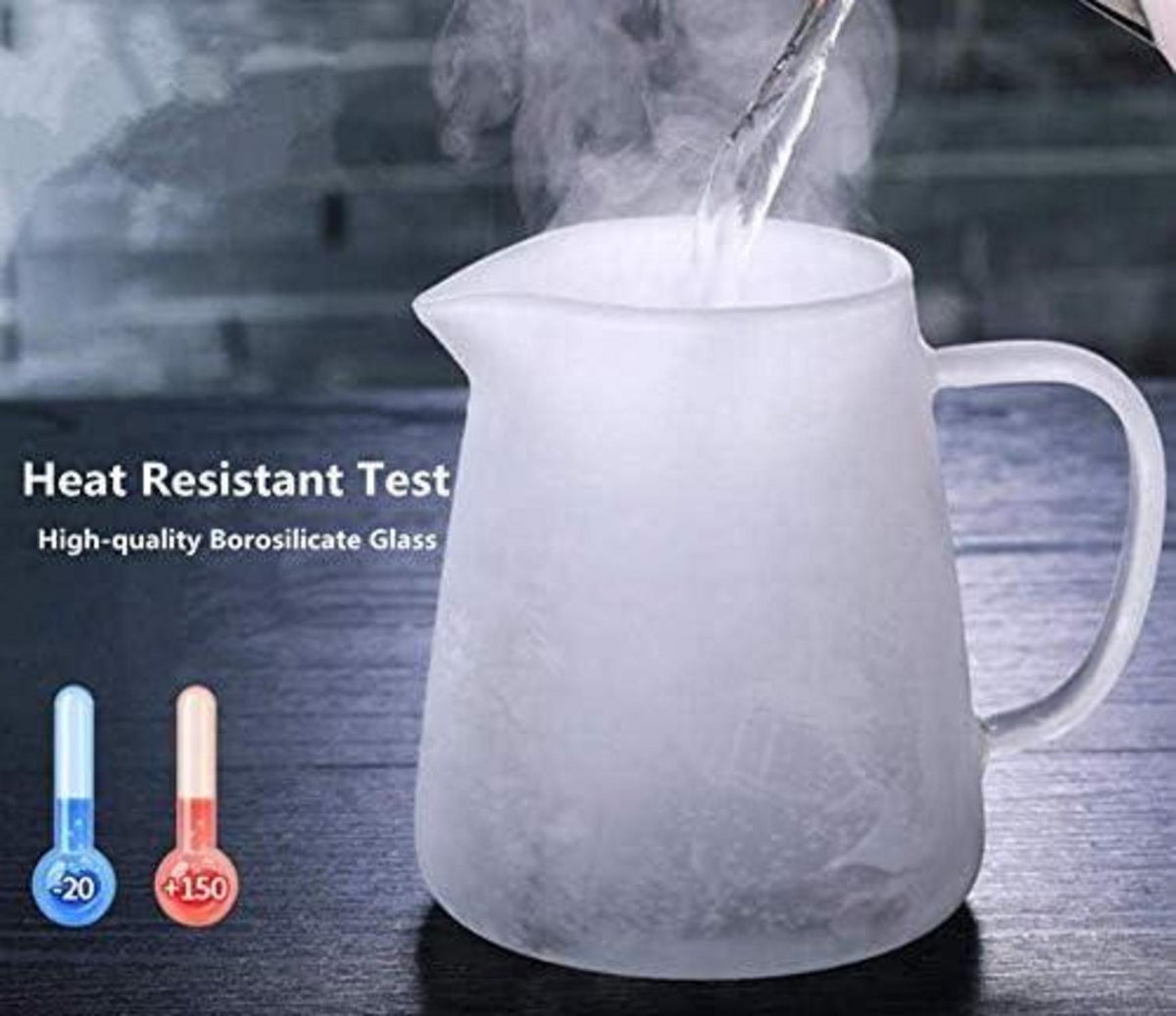 YISPIRIN Teekanne Borosilikatglas 750ML mit Siebeinsatz Spülmaschinenfest