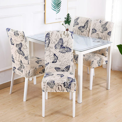 Elastische Stuhlhussen Set | Modern & Stretch für Esszimmer, Hochzeit
