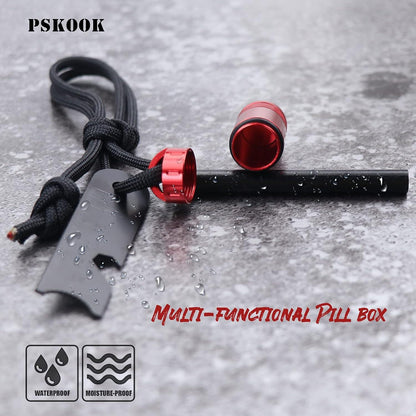 PSKOOK Survival Fire Starter Kit Premium Magnesium Ferrocium Rod
