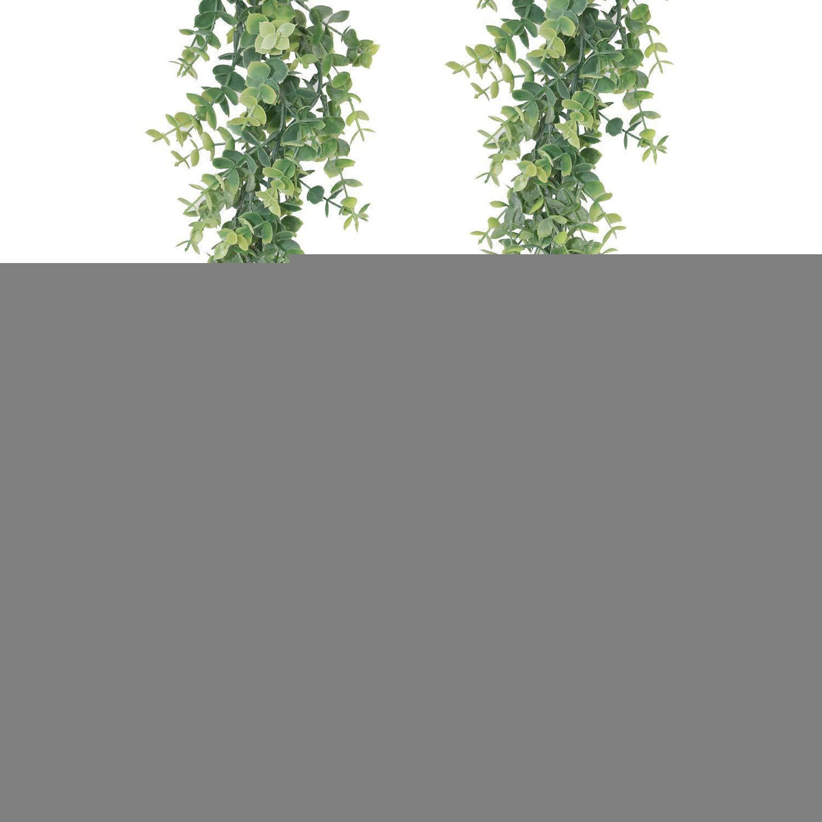 Eukalyptus Girlande 2er Set | Künstliche Pflanzen Deko 2x1,8m