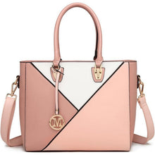 Miss Lulu Damen Handtasche V-Design Shopper Synthetic