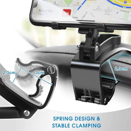 360° Auto Handyhalterung für Dashboard & Armaturenbrett