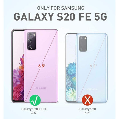 Outdoor Hülle für Samsung Galaxy S20 FE 5G mit Holster Rot