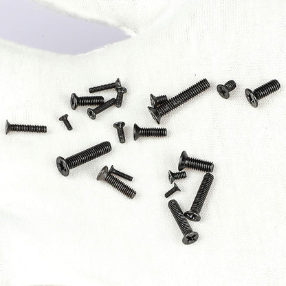 Laptop Schrauben Set 720 Stück M1.4-M3 Phillips Flachkopf Schwarz