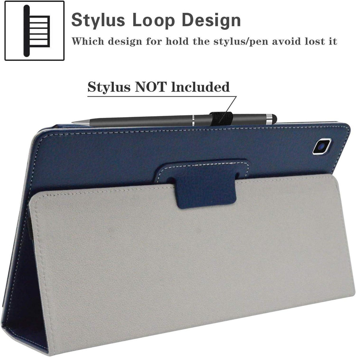 TECLAST P20HD M40 Pro Hülle PU Leder Tasche Blau 10.1 Zoll