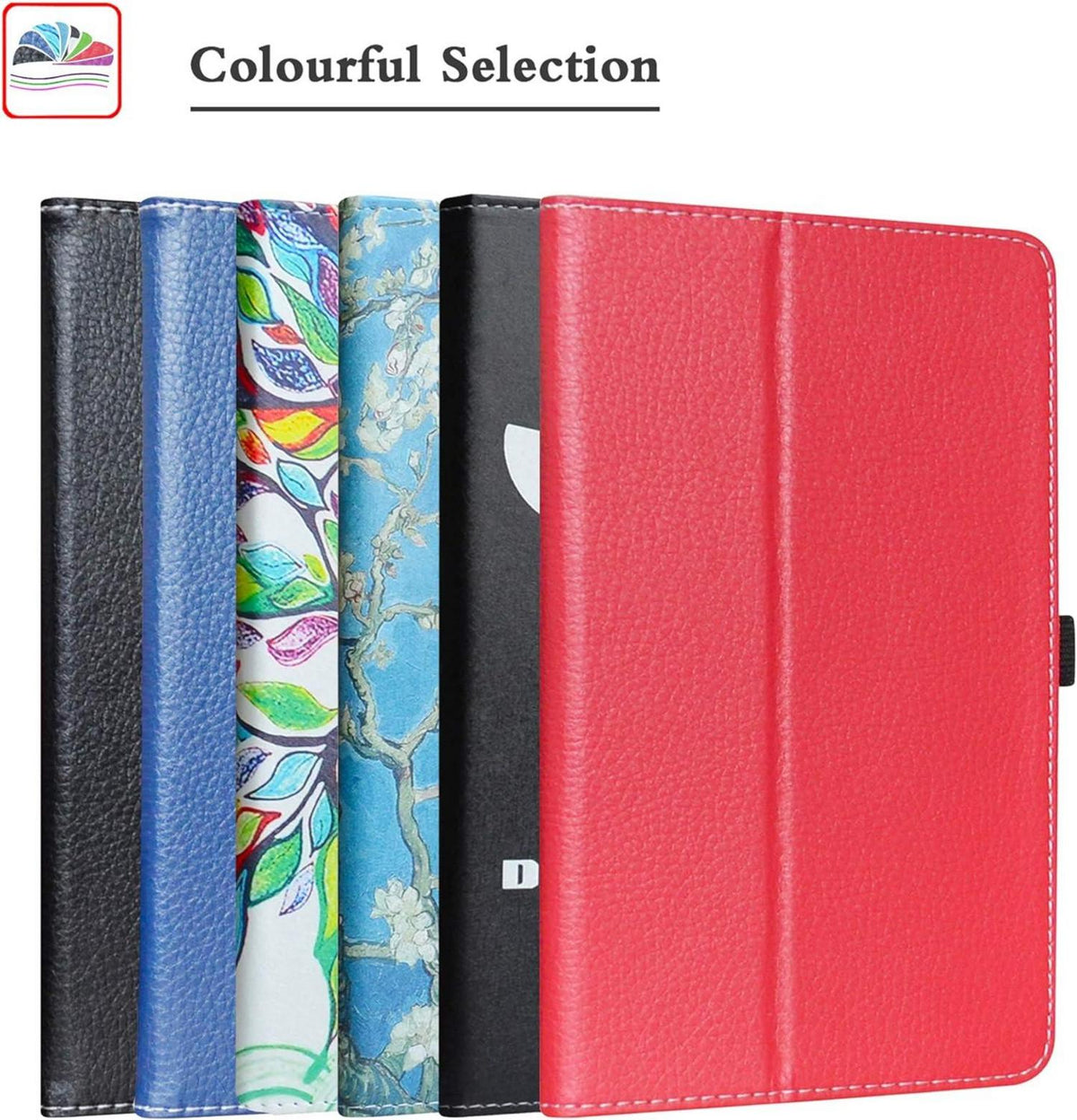 TECLAST P20HD M40 M40 Pro Hülle Blau PU Leder Stand Case