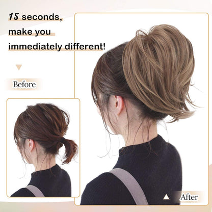 Haarteil Hair Extensions Pferdeschwanz-Verlängerung synthetisch kurz