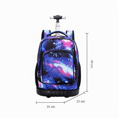 Trolley Rucksack mit Rollen – Schulranzen für Kinder & Teenager