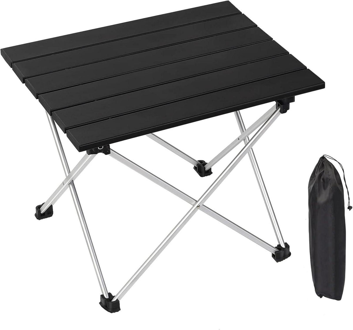 Tragbarer Campingtisch Aluminium Picknicktisch Outdoor inkl. Tasche