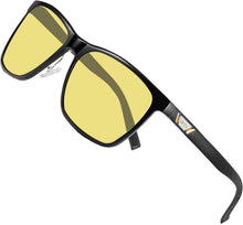 DUCO Polarisierte HD Gelbe Nachtsichtbrille Autofahrer Anti-Blendung
