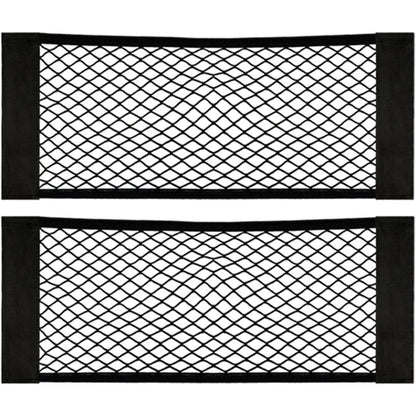 Kofferraumnetz 2 Stück, elastisch, 60x25cm, Auto Aufbewahrung