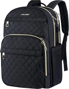 Rucksack Damen 15,6 Zoll USB-Ladeanschluss Wasserdicht