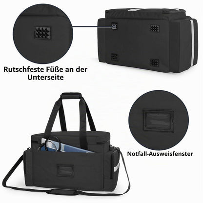 Trunab Notfalltasche leer mit Trennwänden & rutschfestem Boden
