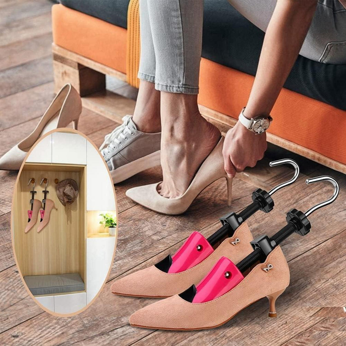 Schuhspanner 4-Wege Dehner für Damen und Herren, verstellbar