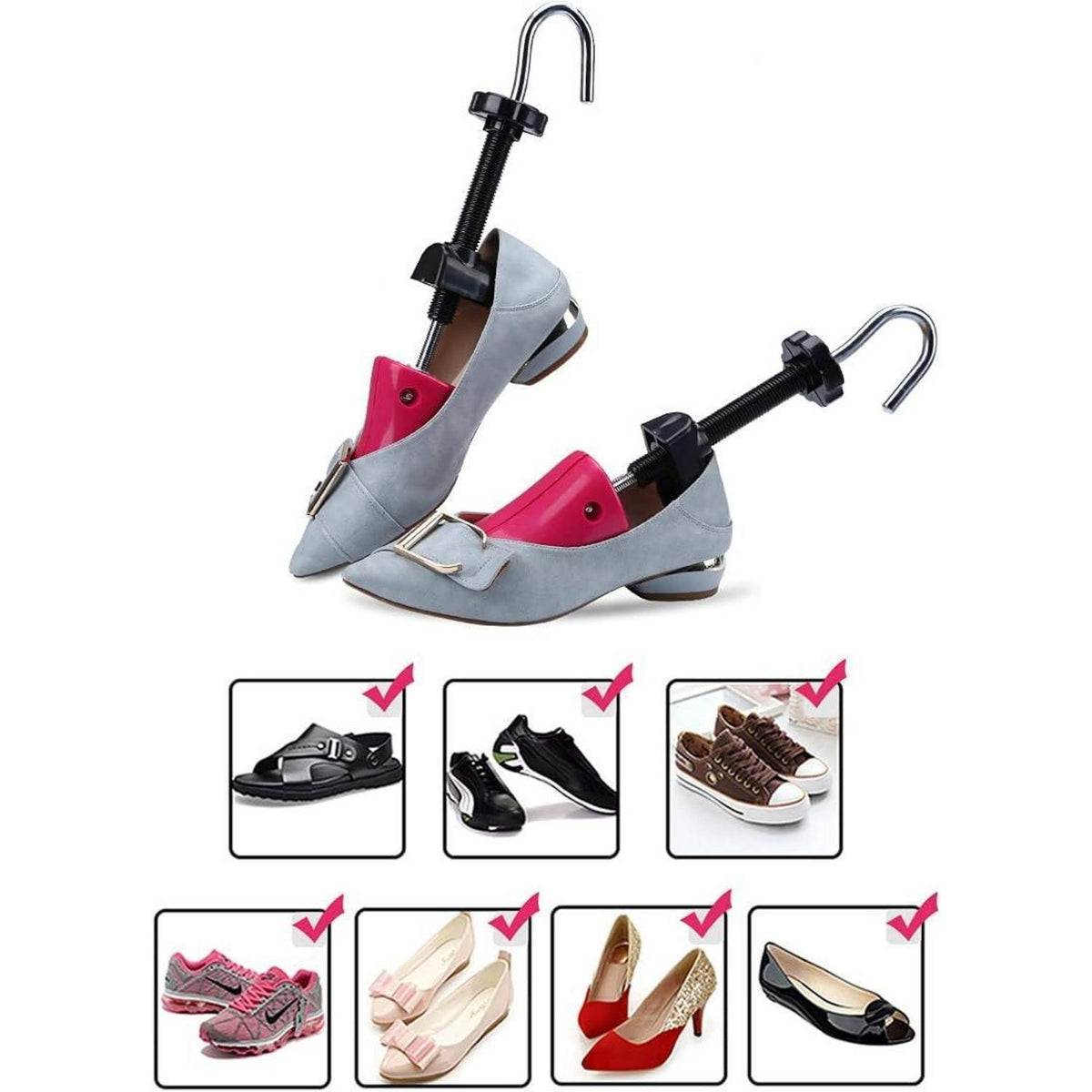 Schuhspanner 4-Wege Dehner für Damen und Herren, verstellbar