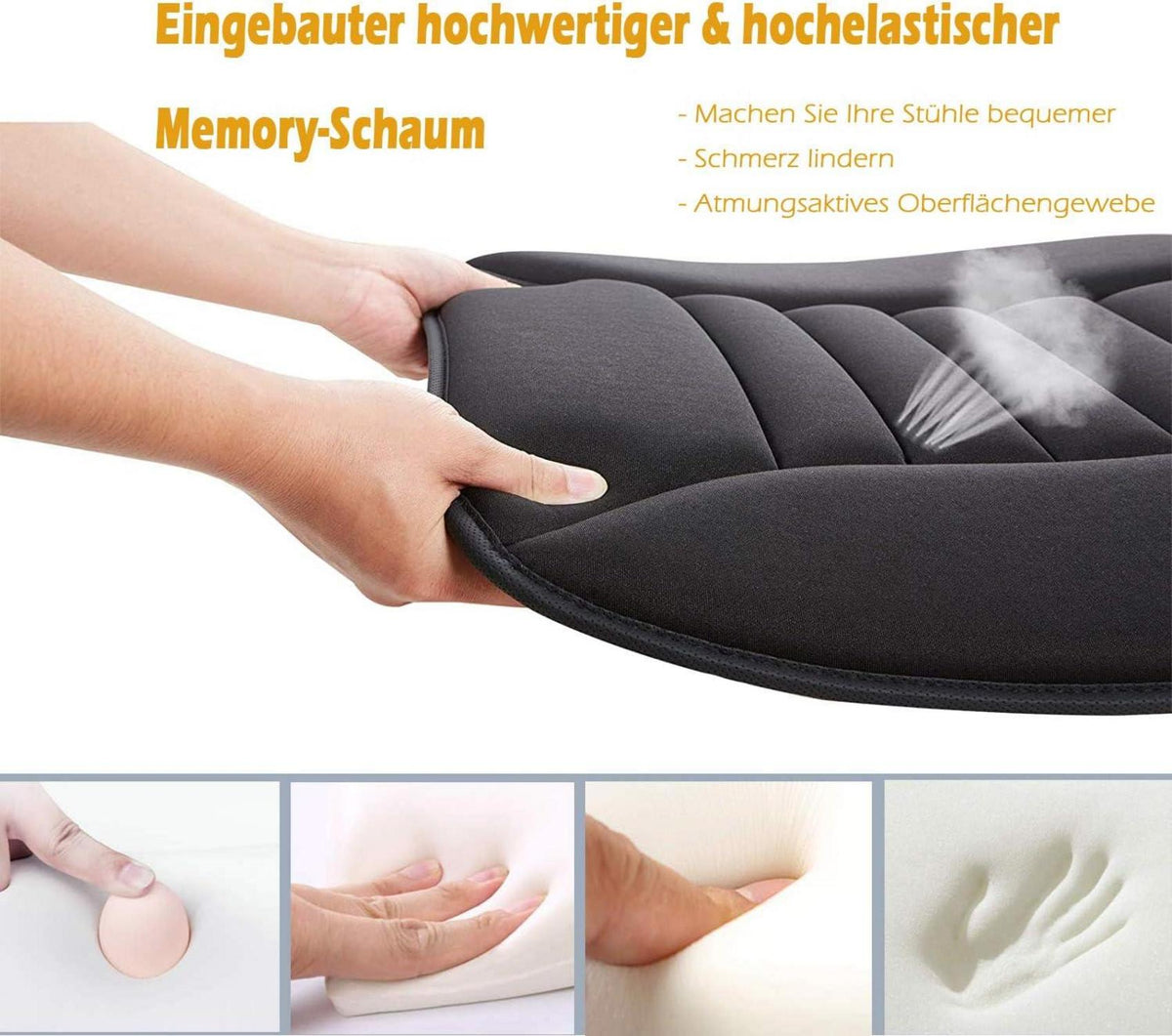 Auto Memory Schaum Sitzkissen Orthopädisches Komfortkissen