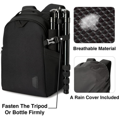 Kamerarucksack DSLR SLR 13,3-Zoll Laptop wasserfest