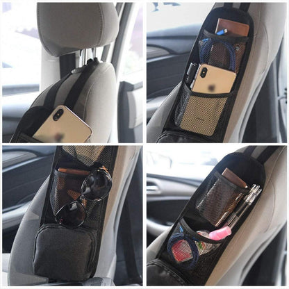 Auto Organizer Aufbewahrungstasche Netztaschen Schwarz SUV