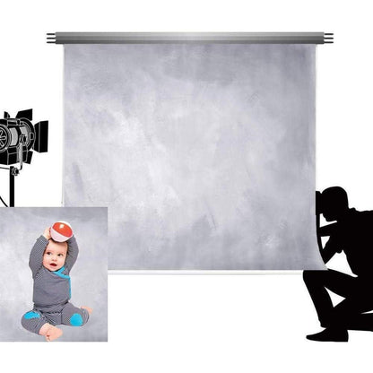 2x2m Abstrakt Grau Fotohintergrund Mikrofaser Studio Requisiten