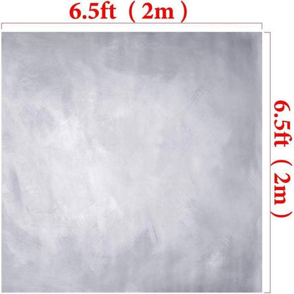 2x2m Abstrakt Grau Fotohintergrund Mikrofaser Studio Requisiten