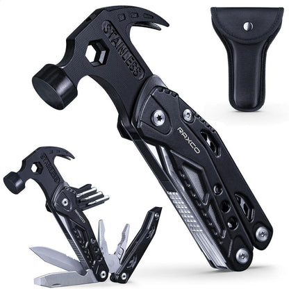 Multitool Hammer 15-in-1 für Camping & Vatertag