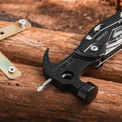 Multitool Hammer 15-in-1 für Camping & Vatertag