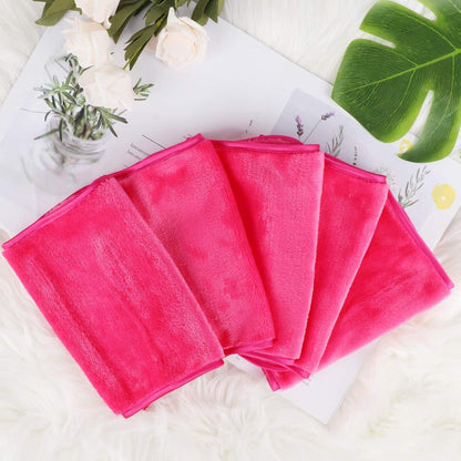 Abschminktücher Mikrofaser 5 Stück Make-Up Entferner Tuch hypoallergen