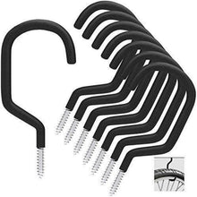8er-Pack Fahrradhaken Set, PVC-Beschichtung, vielseitig