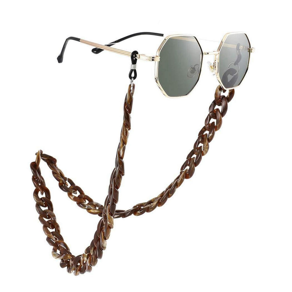 Acryl Brillenkette Damen – Modisch & Elegant 66,5 cm