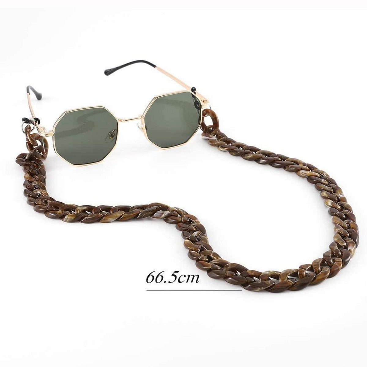Acryl Brillenkette Damen – Modisch & Elegant 66,5 cm