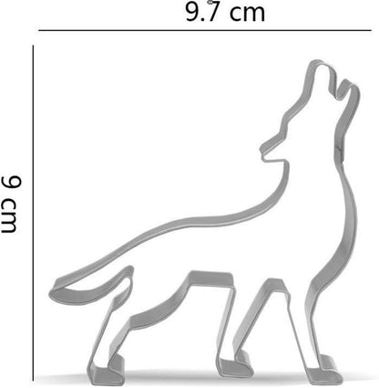 Ausstechform Wolf Edelstahl 9,7 cm für Kekse und Pfannkuchen