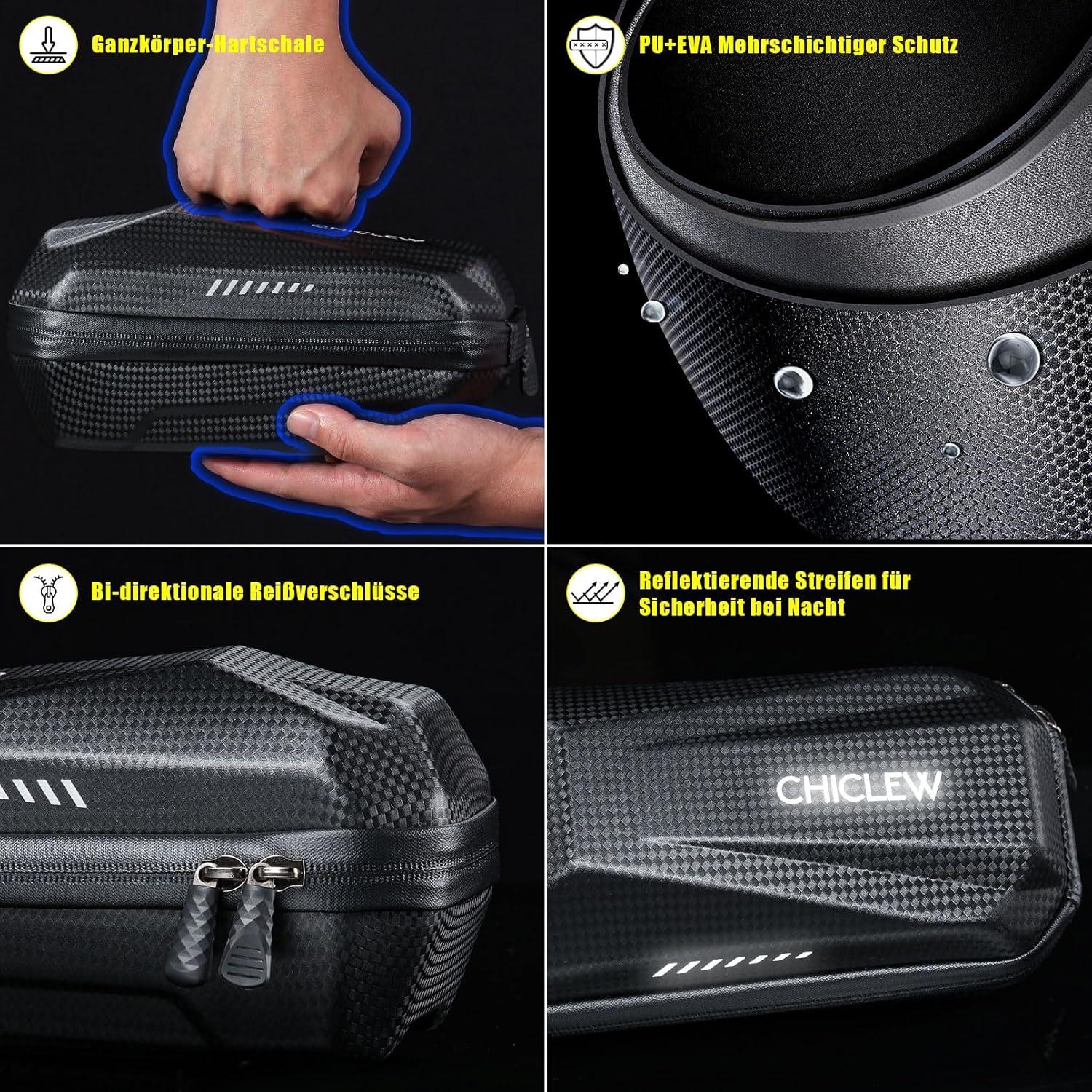 EVA Hartschale Scooter Tasche 2L wasserfest Schnellverschluss